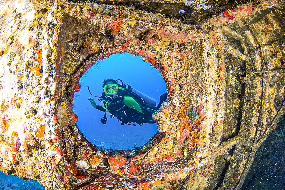 Buceo en naufragios